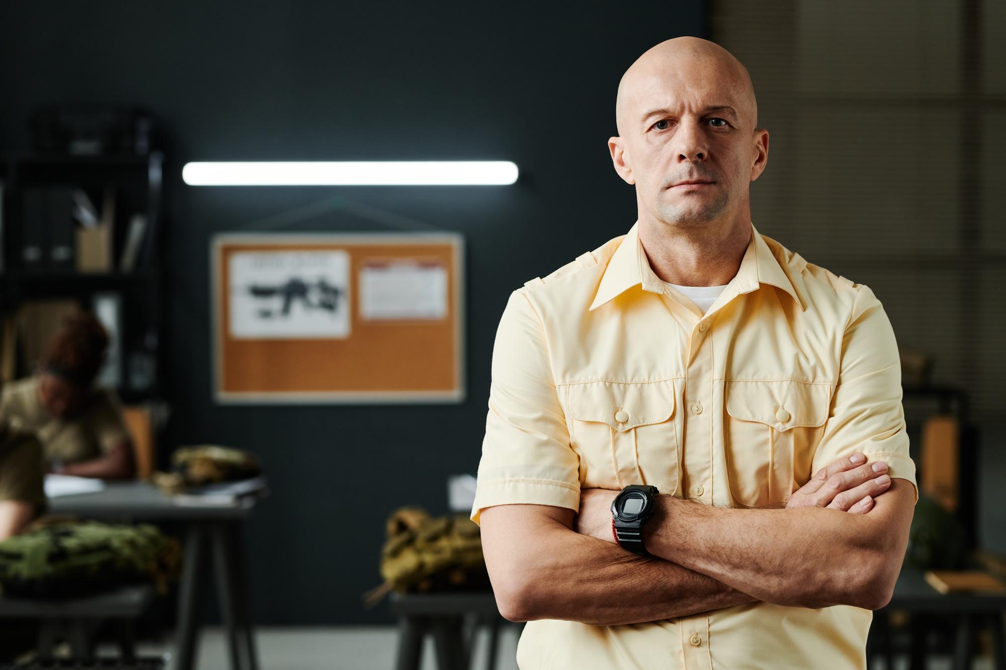portrait of operations manager